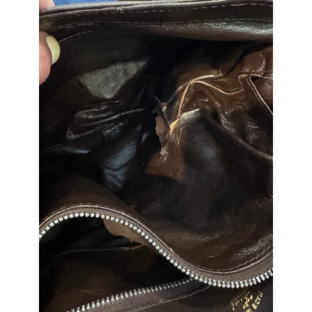 Gucci Vintage‎ Brown Leather Blondie Shoulder Bag.